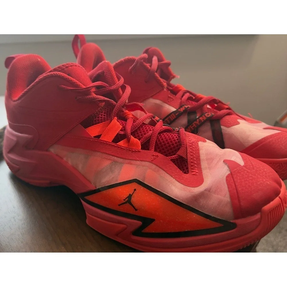 Jordan One Take 4 University Red Bright Crimson Mens Basketball Shoes Size 11.5
